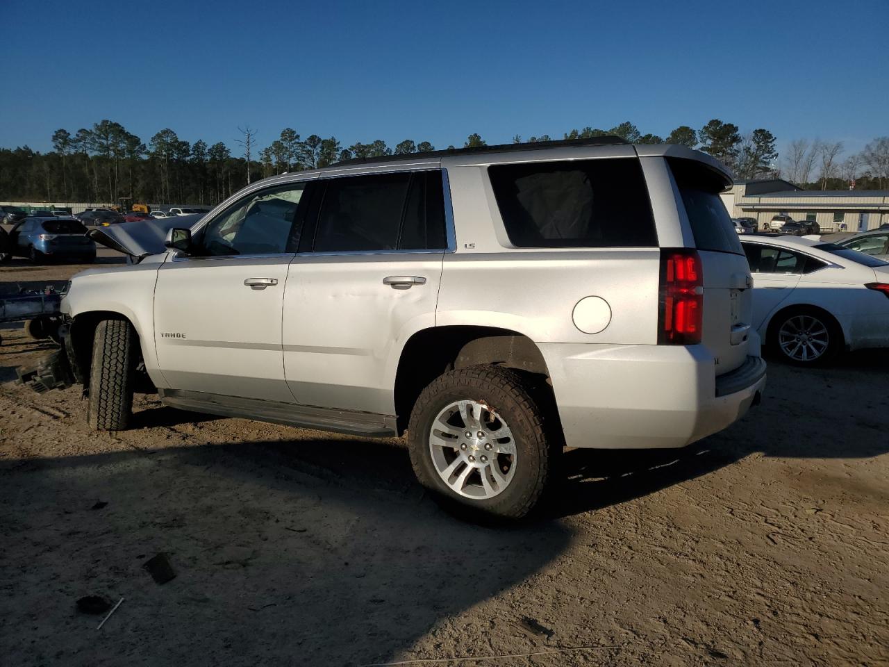 2016 Chevrolet Tahoe VIN 1GNSKAKC0GR168430 Copart auction photo, all over damage thumbnail 2