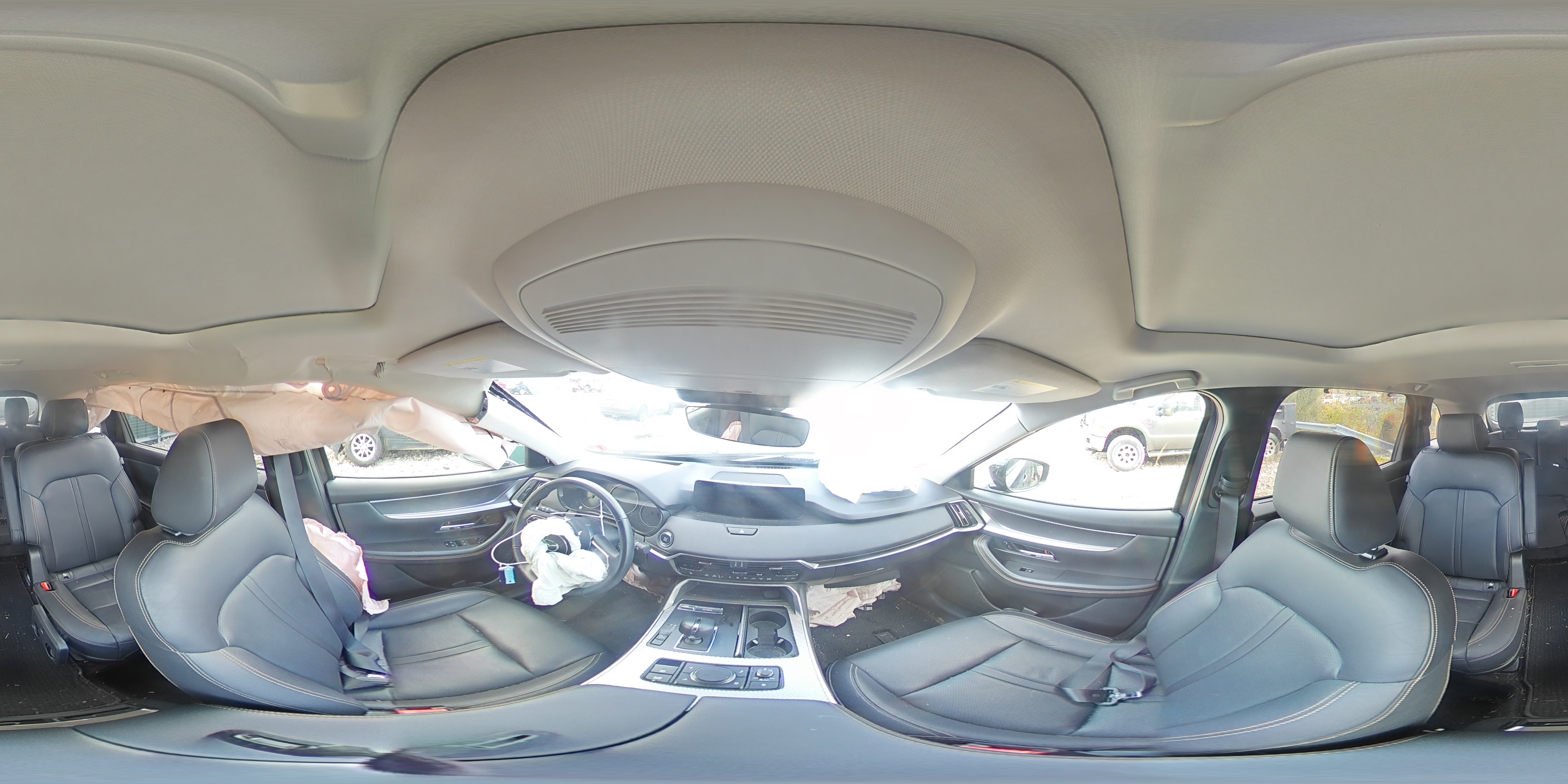 2024 Mazda CX-90 VIN JM3KKCHD7R1117102 Copart auction photo, front end damage thumbnail 13