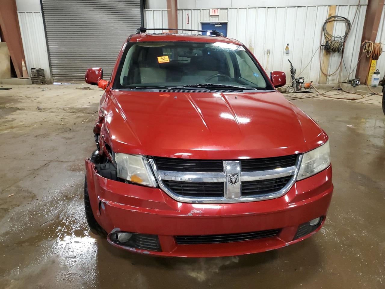 2009 Dodge Journey VIN 3D4GG57V09T522378 Copart auction photo, front end / side damage thumbnail 5
