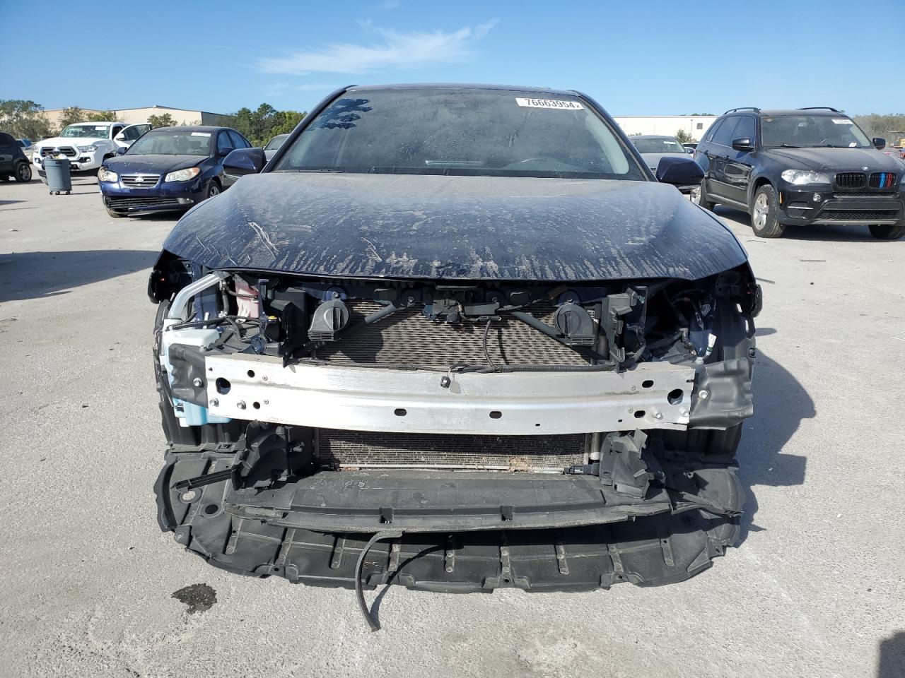 2022 Toyota Camry VIN 4T1S11AK2NU664260 Copart auction photo, rear end / front end damage thumbnail 5