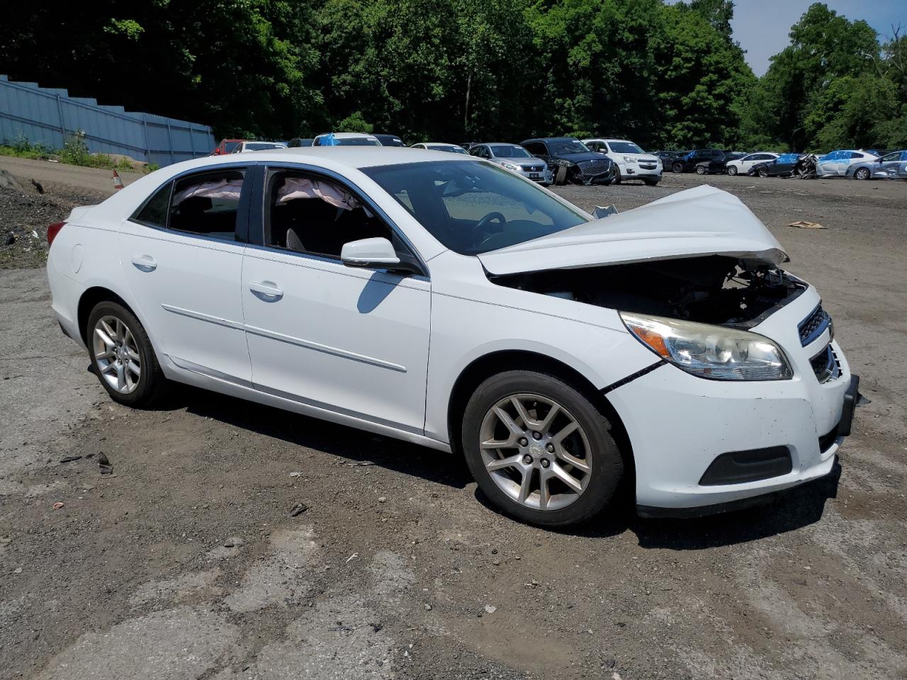 2013 Chevrolet Malibu VIN 1G11C5SA1DF124899 Copart auction photo, front end / minor dent/scratches damage thumbnail 4