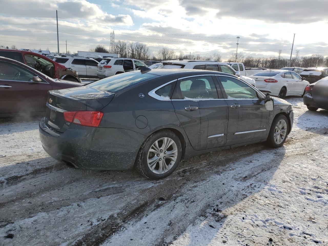 2015 Chevrolet Impala VIN 2G1165S39F9146587 Copart auction photo, all over damage thumbnail 3