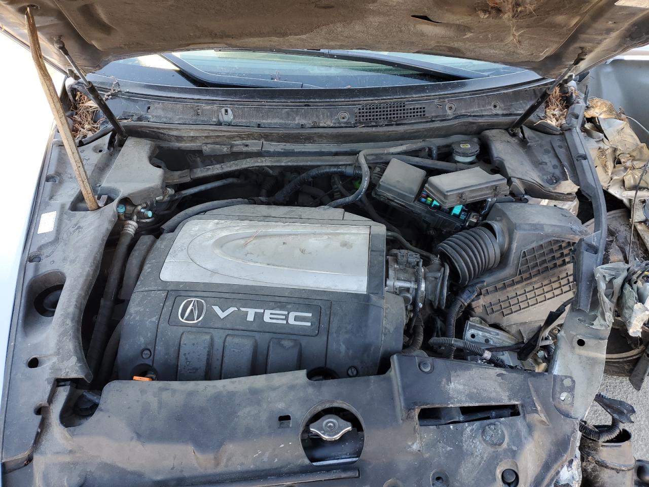 2005 Acura RL VIN JH4KB16585C009366 Copart auction photo, front end / undercarriage damage thumbnail 12