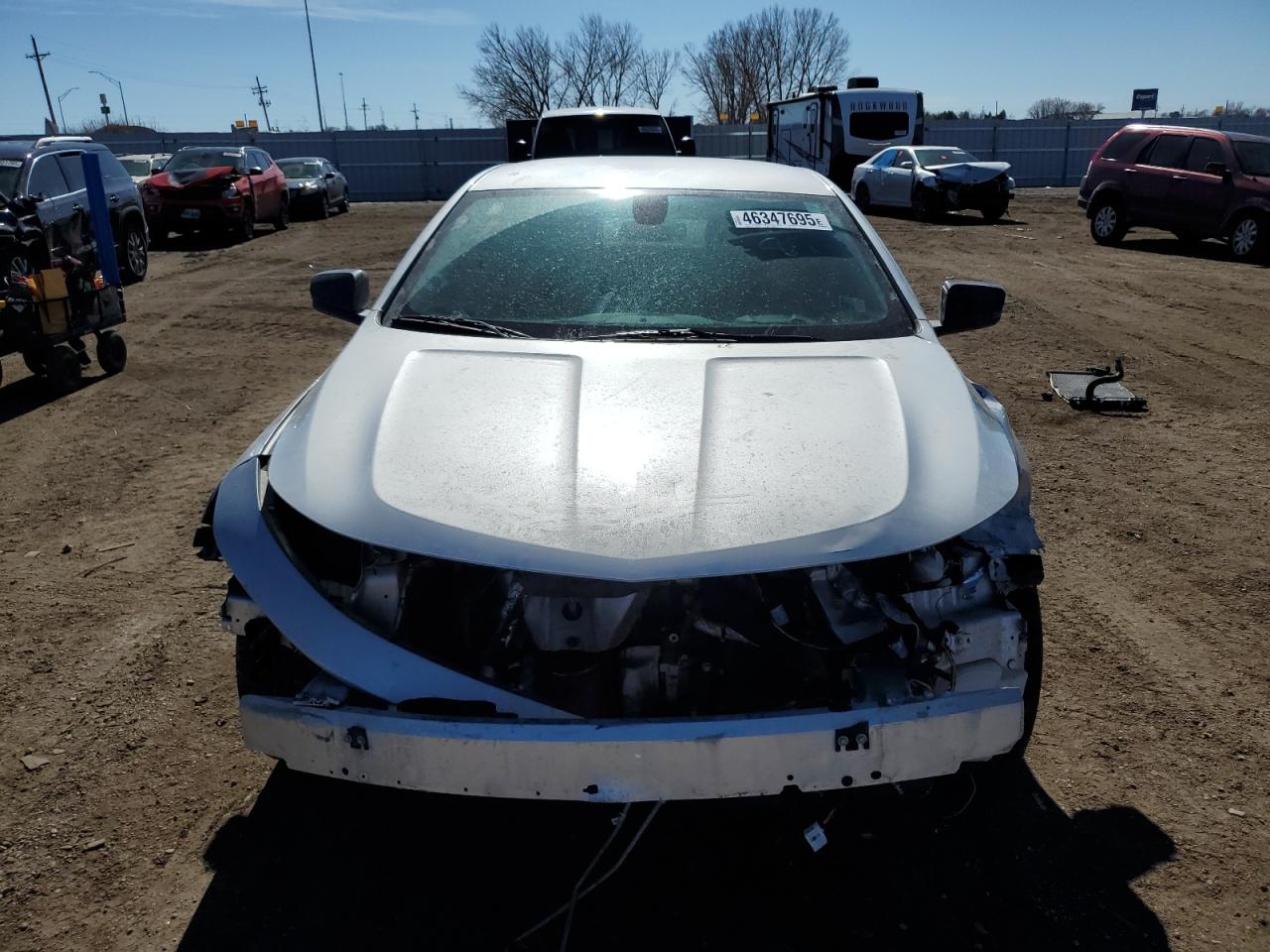 2017 Chevrolet Impala VIN 2G11Z5SA9H9101674 Copart auction photo, front end / rear end damage thumbnail 5