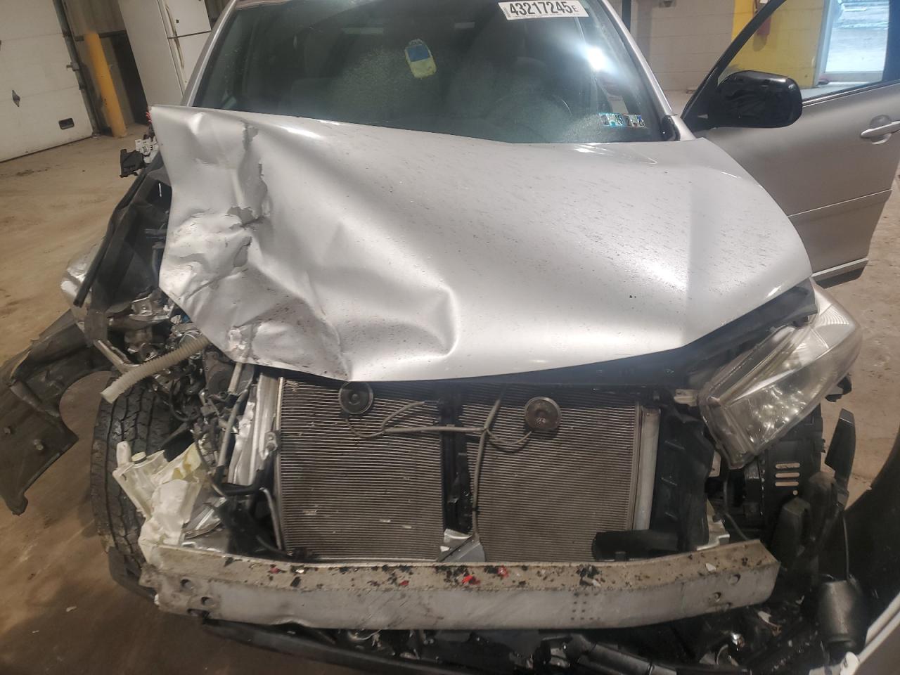 2012 Toyota Highlander VIN 5TDBK3EH5CS155518 Copart auction photo, front end damage thumbnail 12