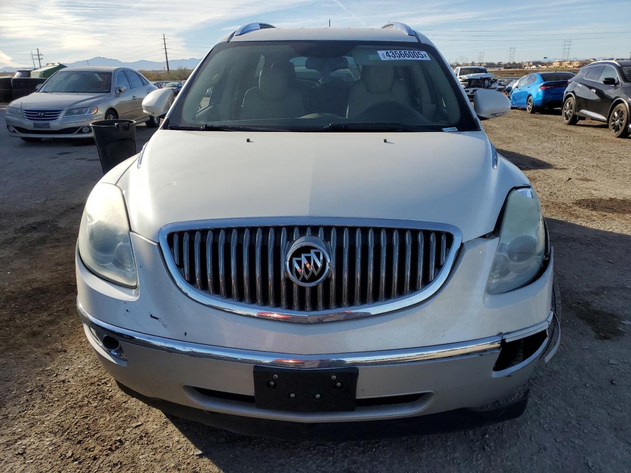 2011 Buick Enclave VIN 5GAKRBEDXBJ344262 Copart auction photo, front end damage thumbnail 5