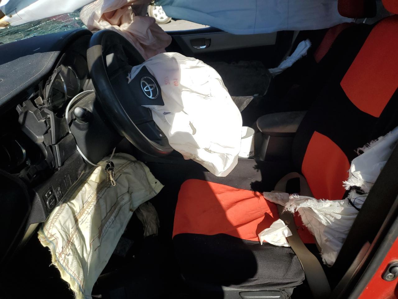 2014 Toyota Corolla VIN 5YFBURHE9EP019788 Copart auction photo, all over damage thumbnail 7
