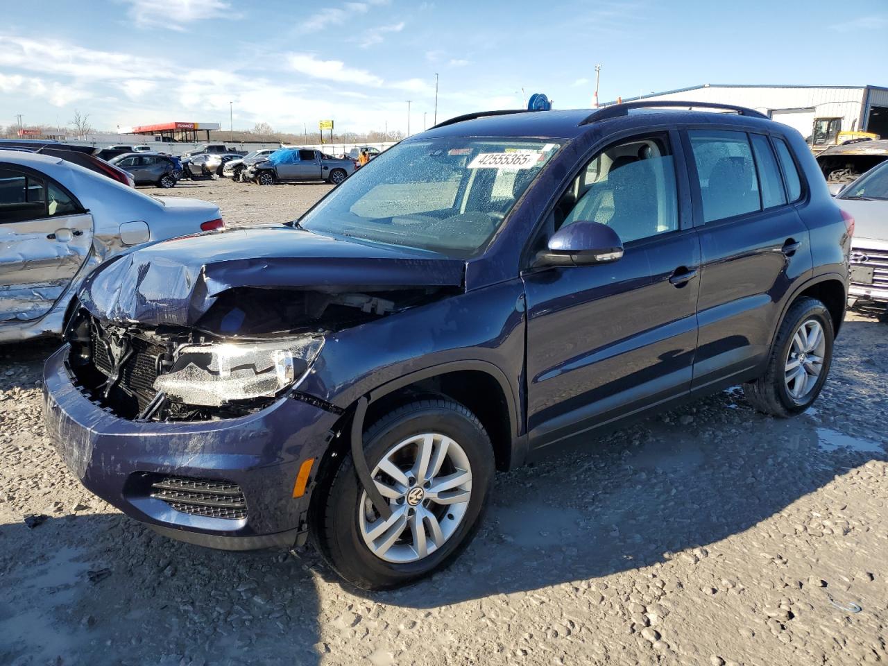 2016 Volkswagen Tiguan VIN WVGBV7AX5GW562249