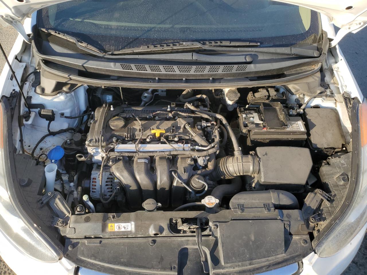 2013 Hyundai Elantra VIN 5NPDH4AE1DH271203 Copart auction photo, side damage thumbnail 11