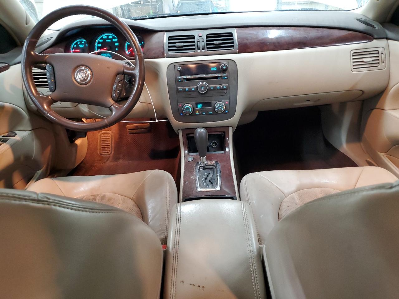 2010 Buick Lucerne VIN 1G4HD5EM4AU110054 Copart auction photo, front end / side damage thumbnail 8