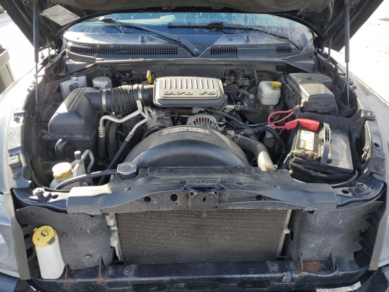 2006 Dodge Dakota VIN 1D7HW48K86S534123 Copart auction photo, rear end / side damage thumbnail 11
