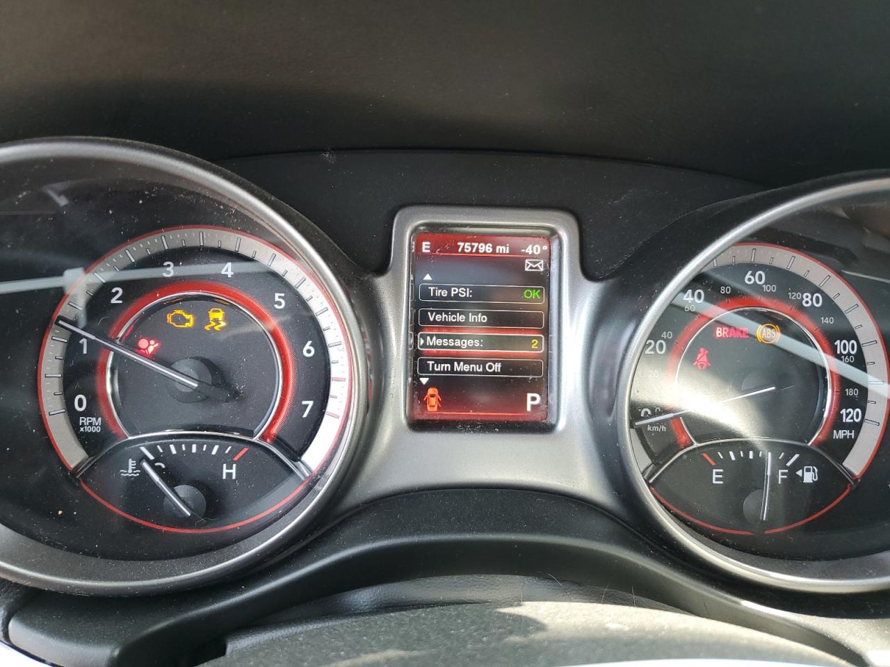 2020 Dodge Journey VIN 3C4PDCGB2LT206147 Copart auction photo, front end / side damage thumbnail 9