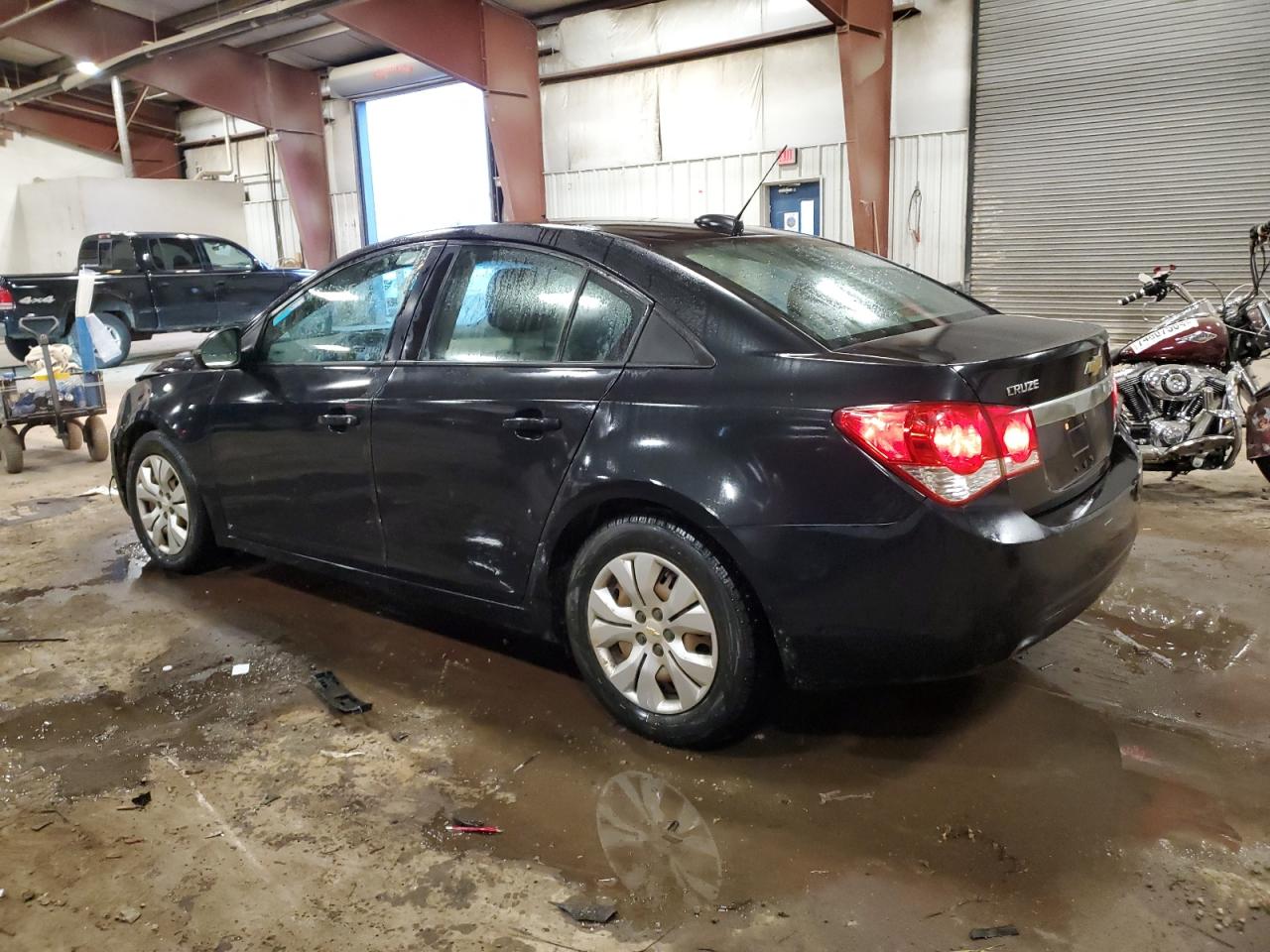 2016 Chevrolet Cruze VIN 1G1PC5SH2G7172336 Copart auction photo, front end / side damage thumbnail 2