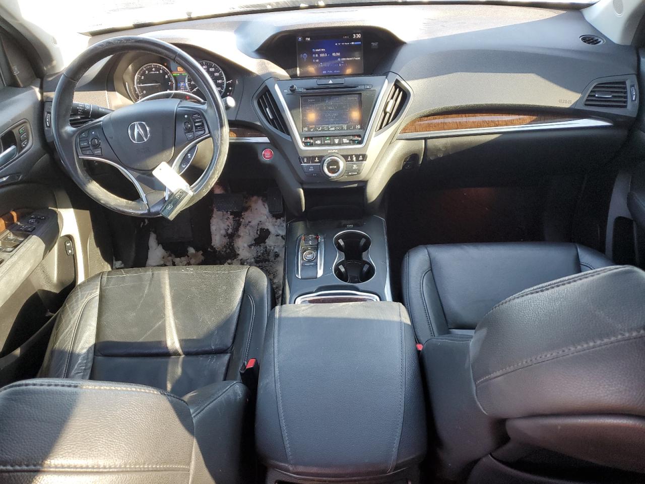 2017 Acura MDX VIN 5FRYD4H50HB004382 Copart auction photo, all over damage thumbnail 8