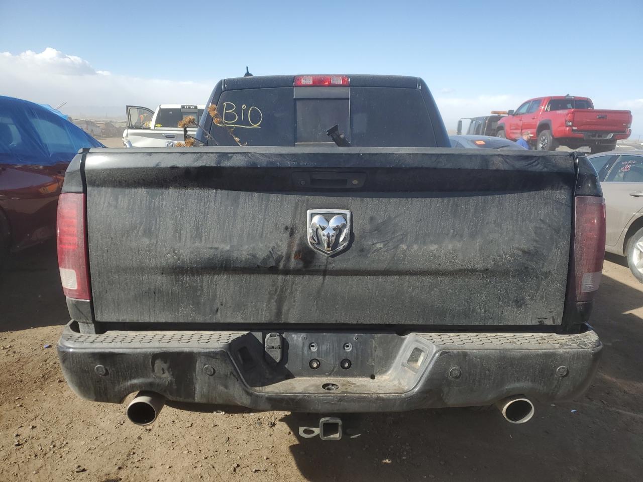 2014 RAM 1500 VIN 1C6RR7MT9ES433880 Copart auction photo, all over damage thumbnail 6