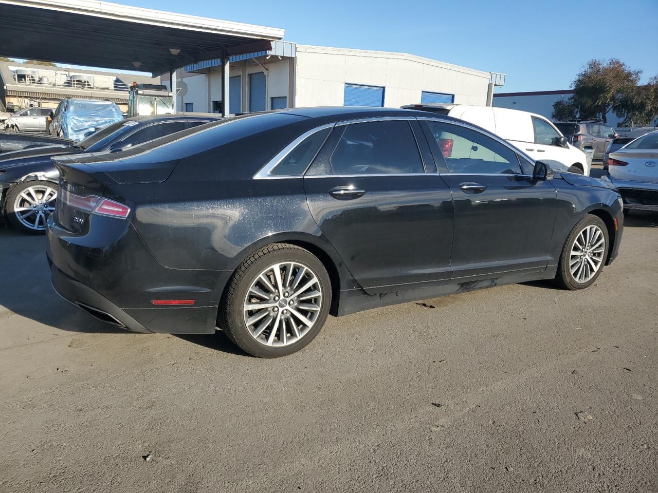 2017 Lincoln MKZ VIN 3LN6L5KU1HR650025 Copart auction photo, front end damage thumbnail 3