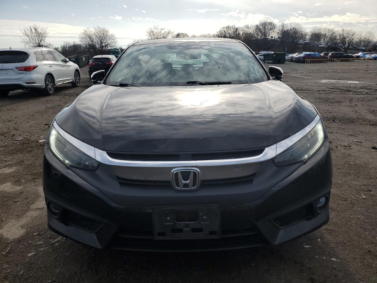 2016 Honda Civic VIN 2HGFC1F96GH646194 Copart auction photo, side / undercarriage damage thumbnail 5