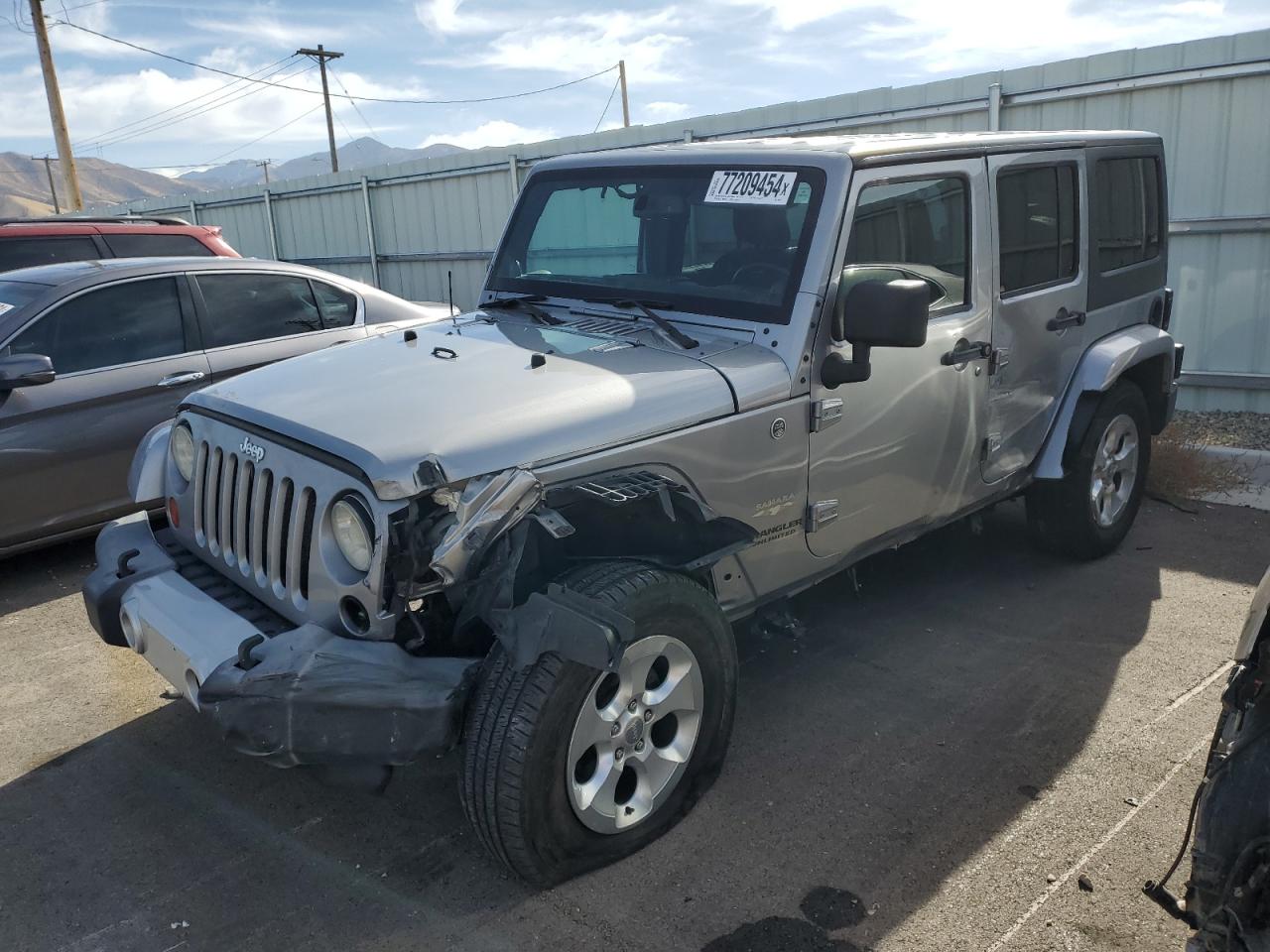 2013 Jeep Wrangler VIN 1C4HJWEG8DL569773