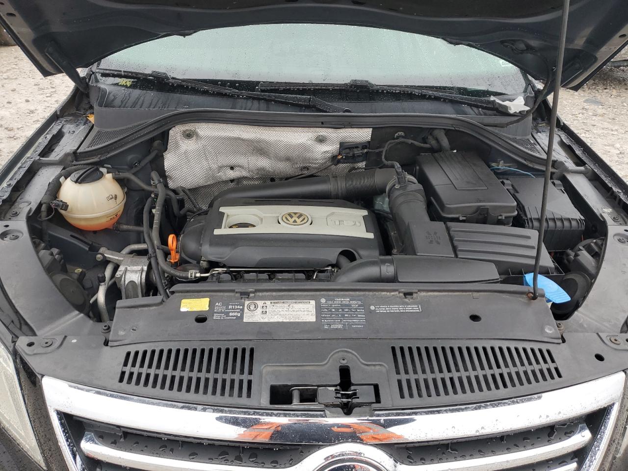 2009 Volkswagen Tiguan VIN WVGBV75N29W536171 Copart auction photo, front end damage thumbnail 13