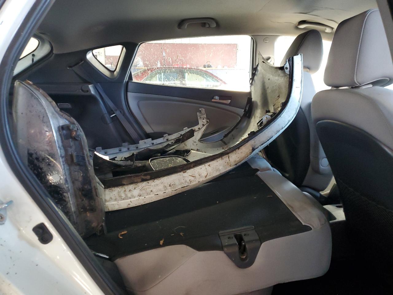 2016 Hyundai Accent VIN KMHCT5AE6GU259523 Copart auction photo, all over damage thumbnail 11