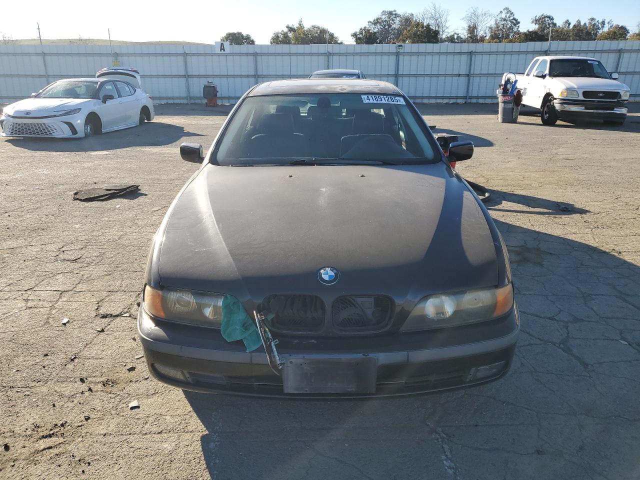 2000 BMW 5er VIN WBADM6341YGU18445 Copart auction photo, burn damage thumbnail 5