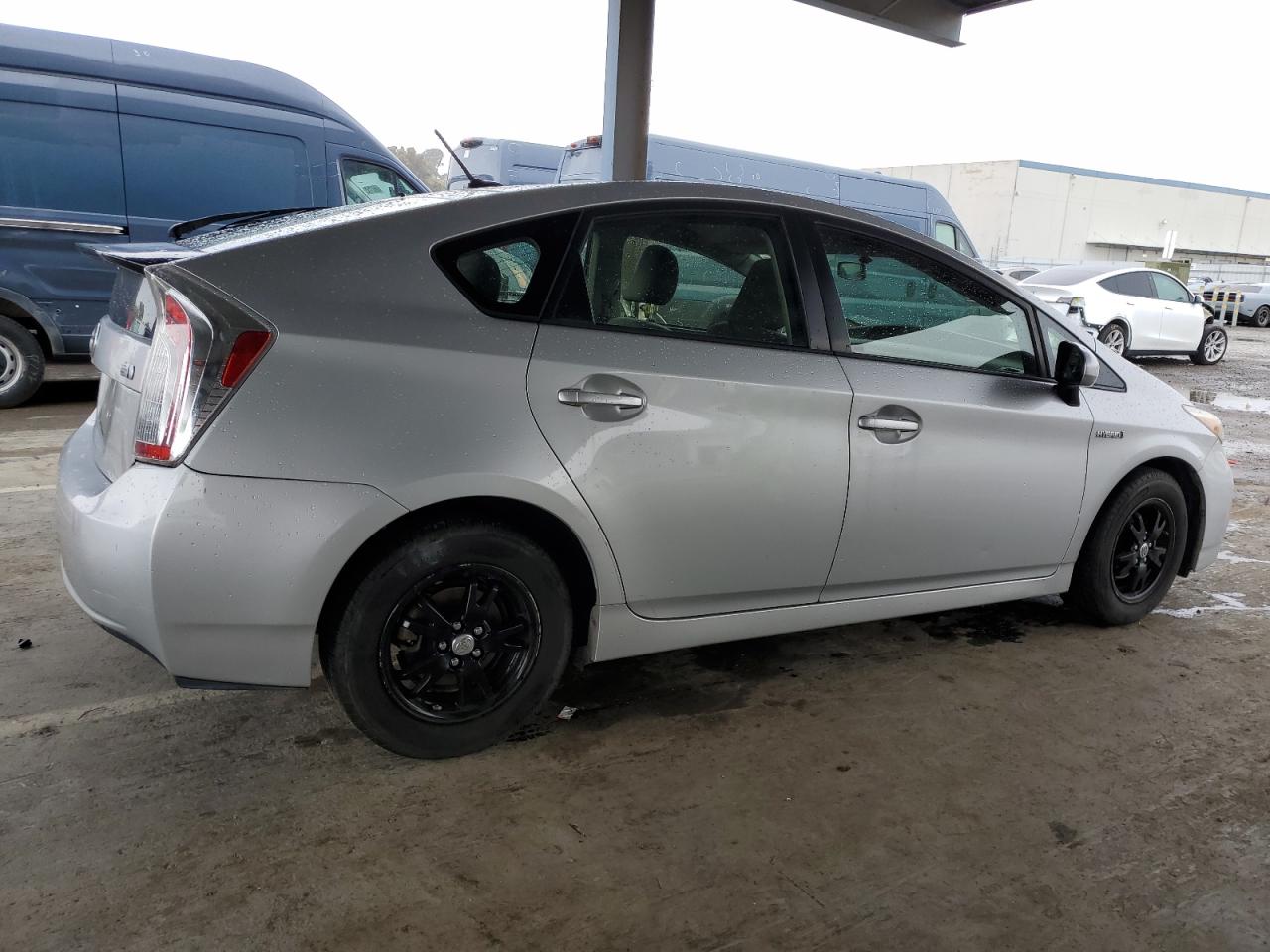 2014 Toyota Prius VIN JTDKN3DU3E1755363 Copart auction photo, minor dent/scratches damage thumbnail 3
