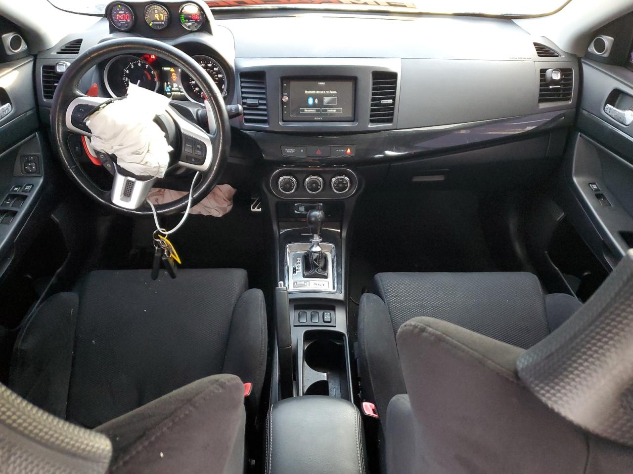2015 Mitsubishi Lancer Evolution VIN JA32W5FV8FU010346 Copart auction photo, front end damage thumbnail 8