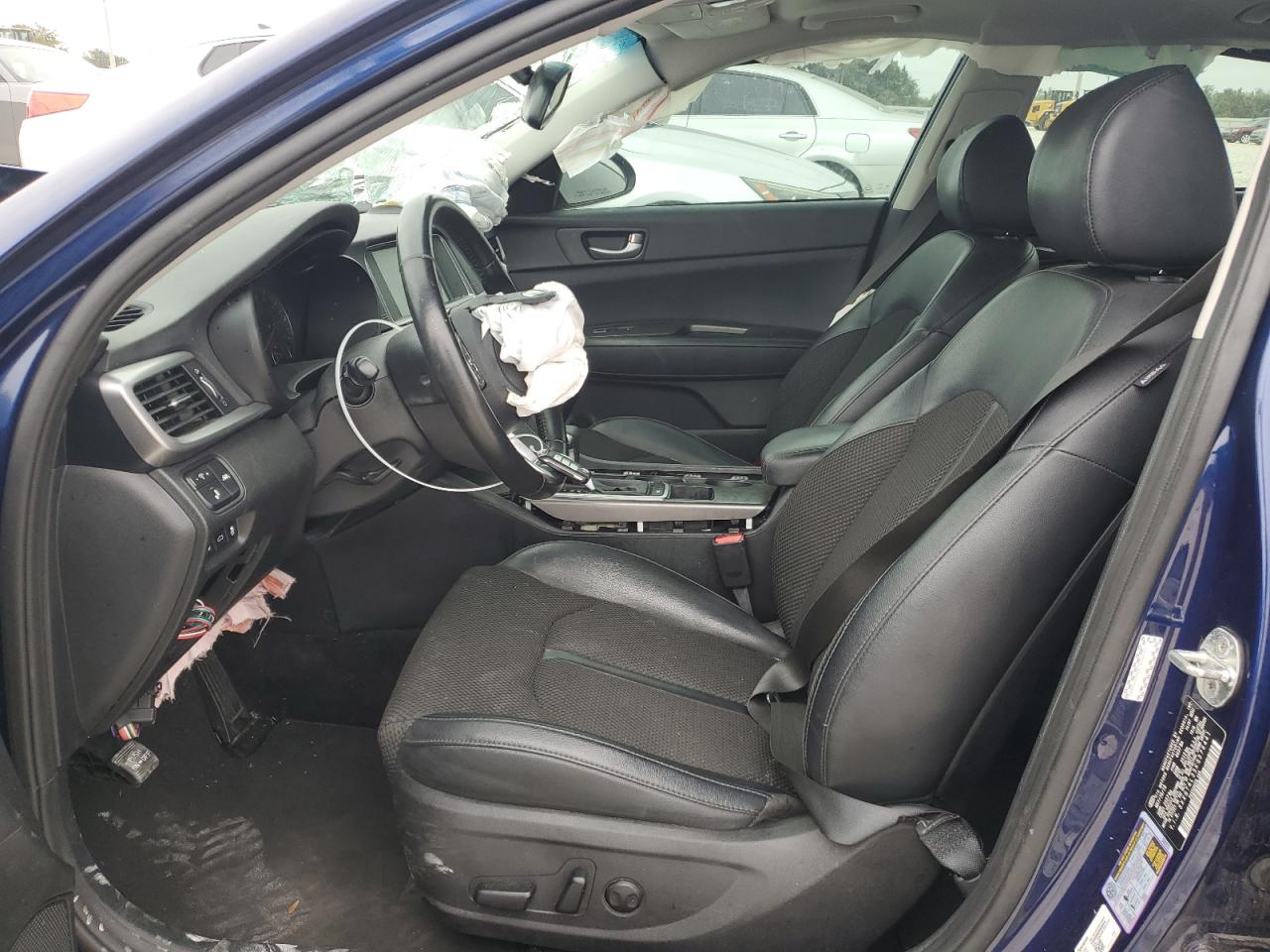 2019 KIA Optima VIN 5XXGT4L35KG376441 Copart auction photo, all over damage thumbnail 7