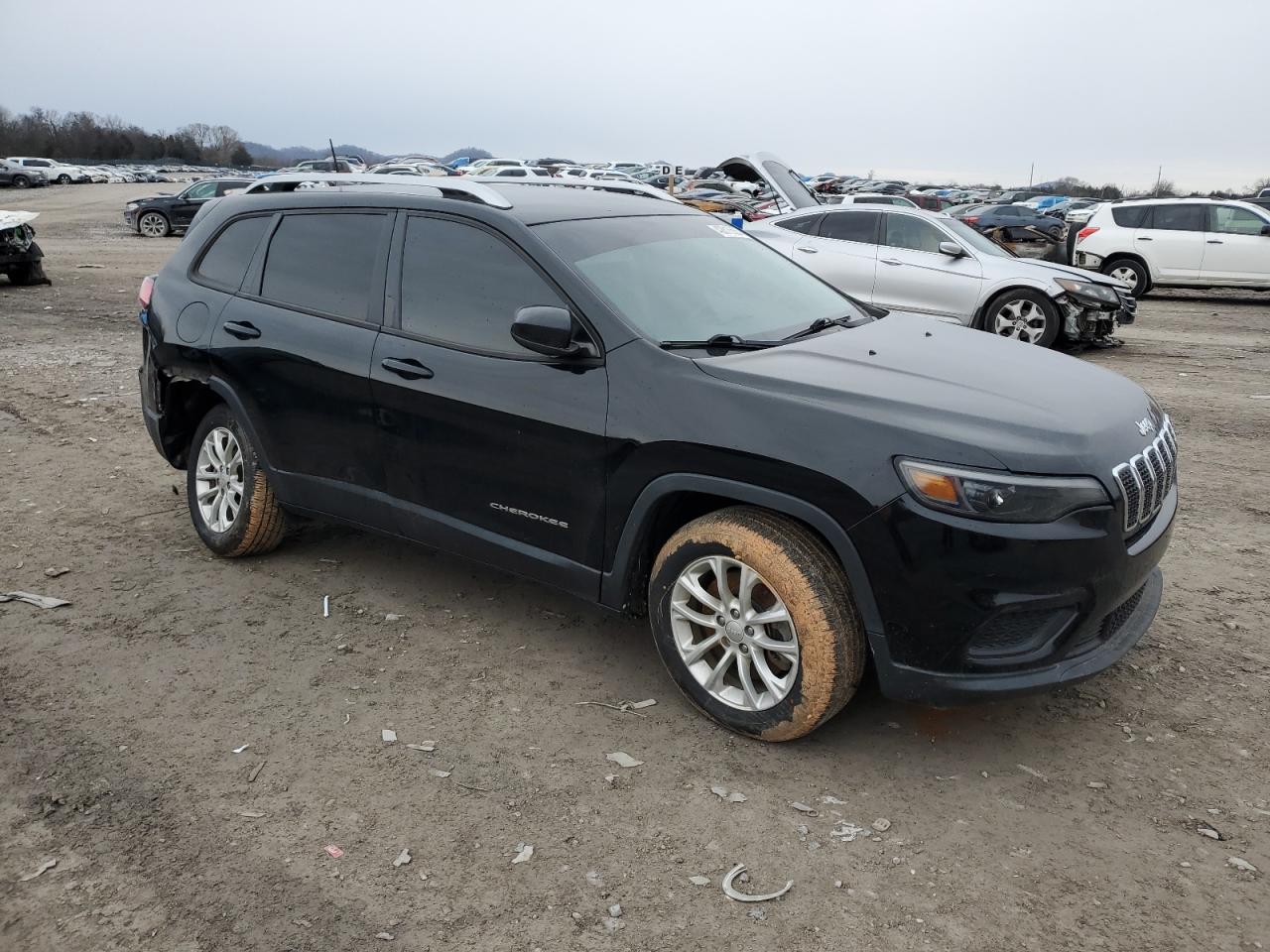 2020 Jeep Grand Cherokee VIN 1C4PJLCB7LD581651 Copart auction photo, rear end / side damage thumbnail 4