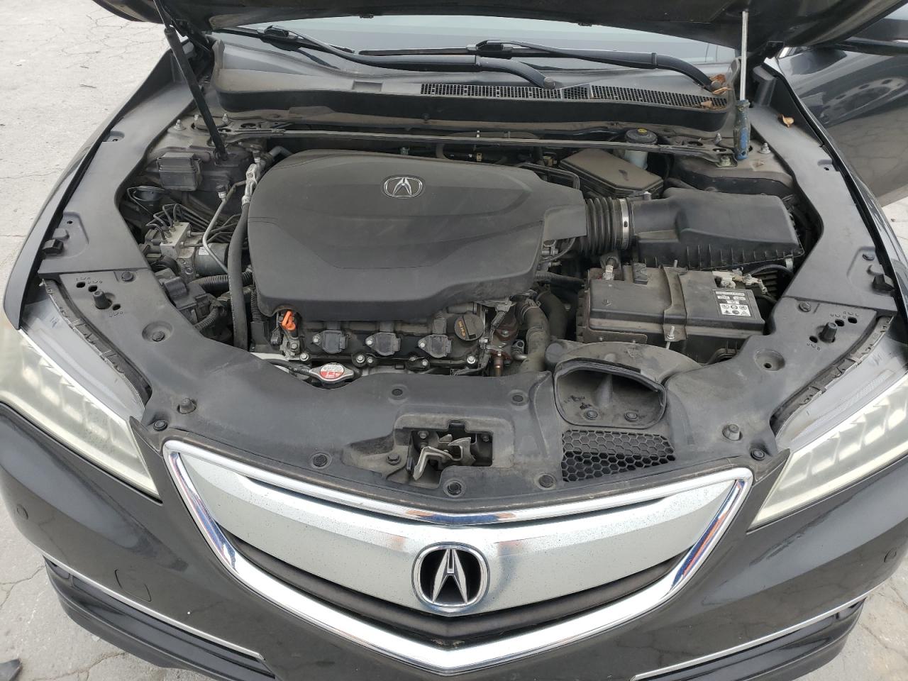 2015 Acura TLX VIN 19UUB2F77FA002604 Copart auction photo, rear end damage thumbnail 11