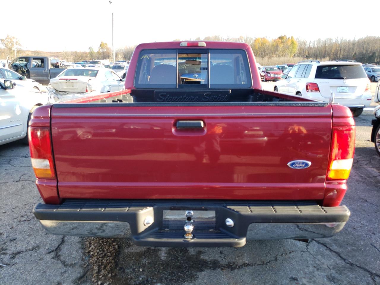 1995 Ford Ranger VIN 1FTCR14UXSPA93593 Copart auction photo, front end damage thumbnail 6