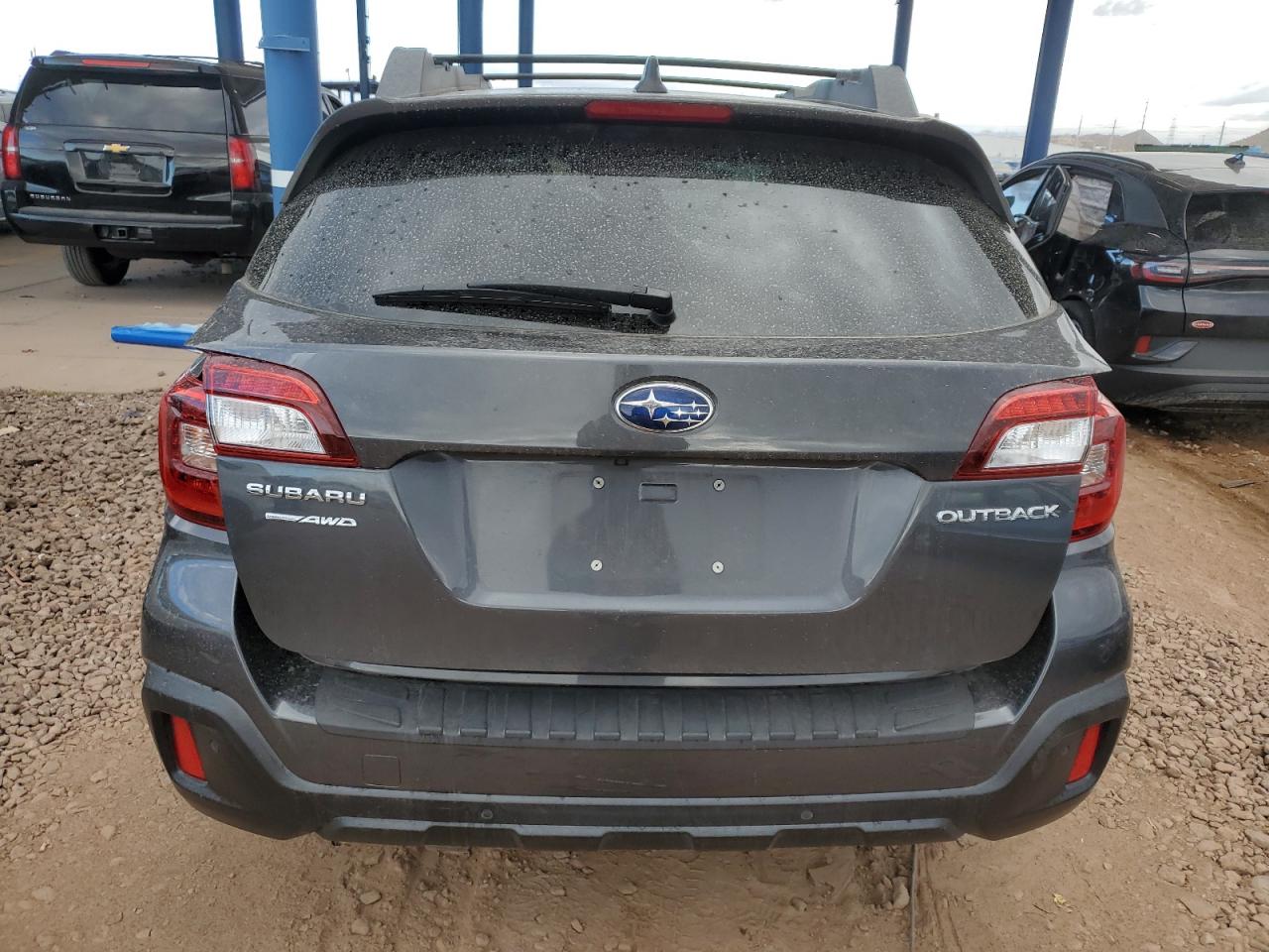 2018 Subaru Outback VIN 4S4BSANC1J3346226 Copart auction photo, front end damage thumbnail 6
