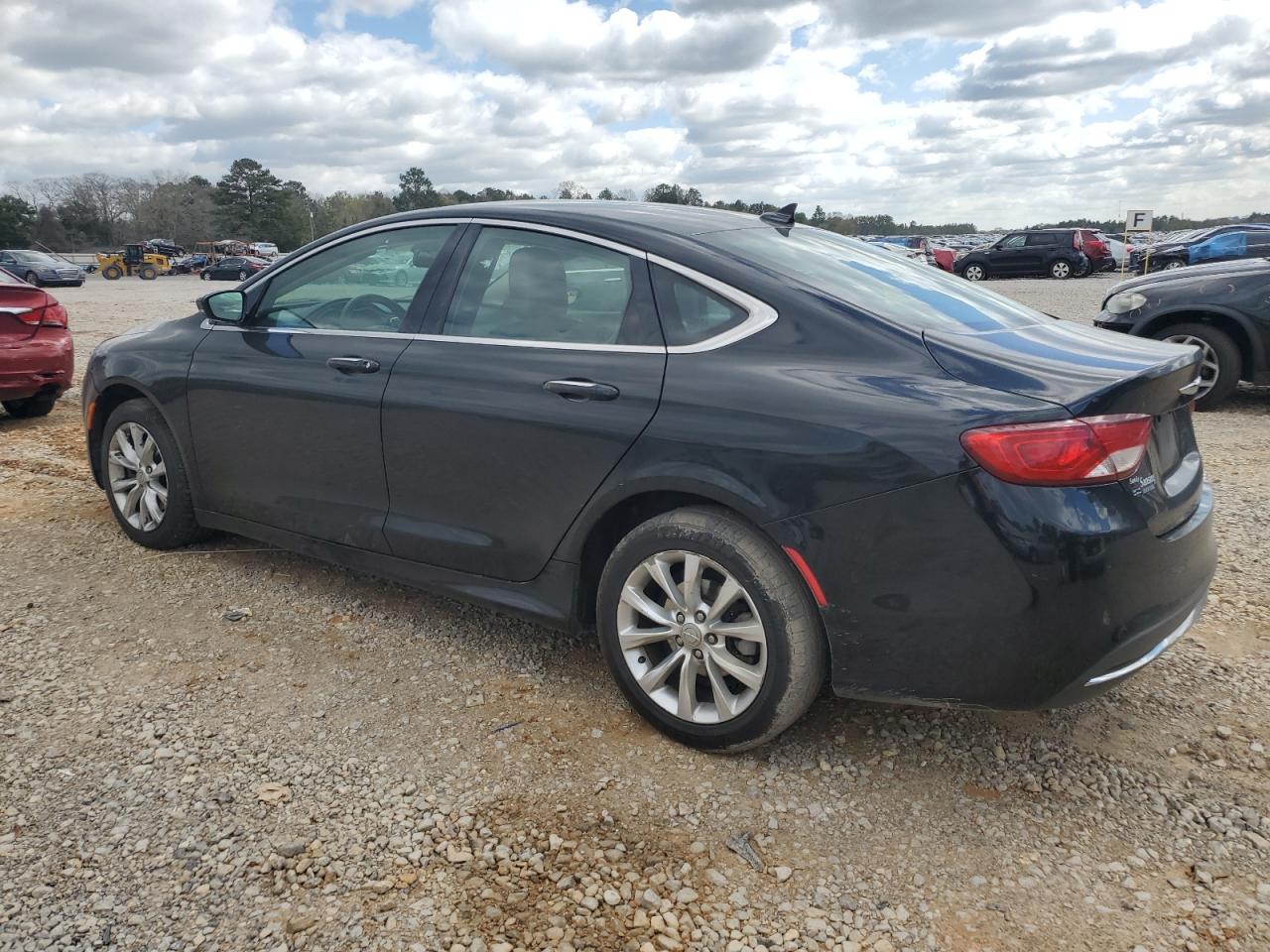 2015 Chrysler 200 VIN 1C3CCCCB9FN566015 Copart auction photo, front end / side damage thumbnail 2