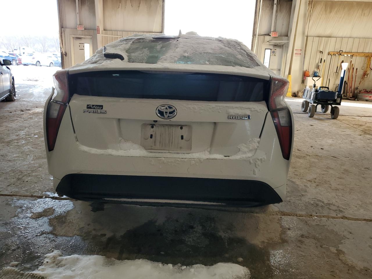 2016 Toyota Prius VIN JTDKBRFU8G3522563 Copart auction photo, all over / undercarriage damage thumbnail 6