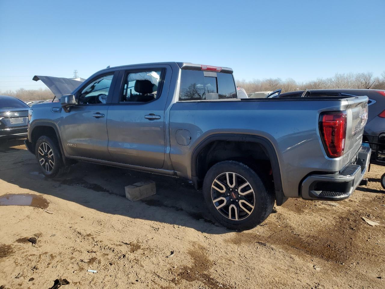 2021 GMC Sierra VIN 3GTP9EED7MG393901 Copart auction photo, front end damage thumbnail 2