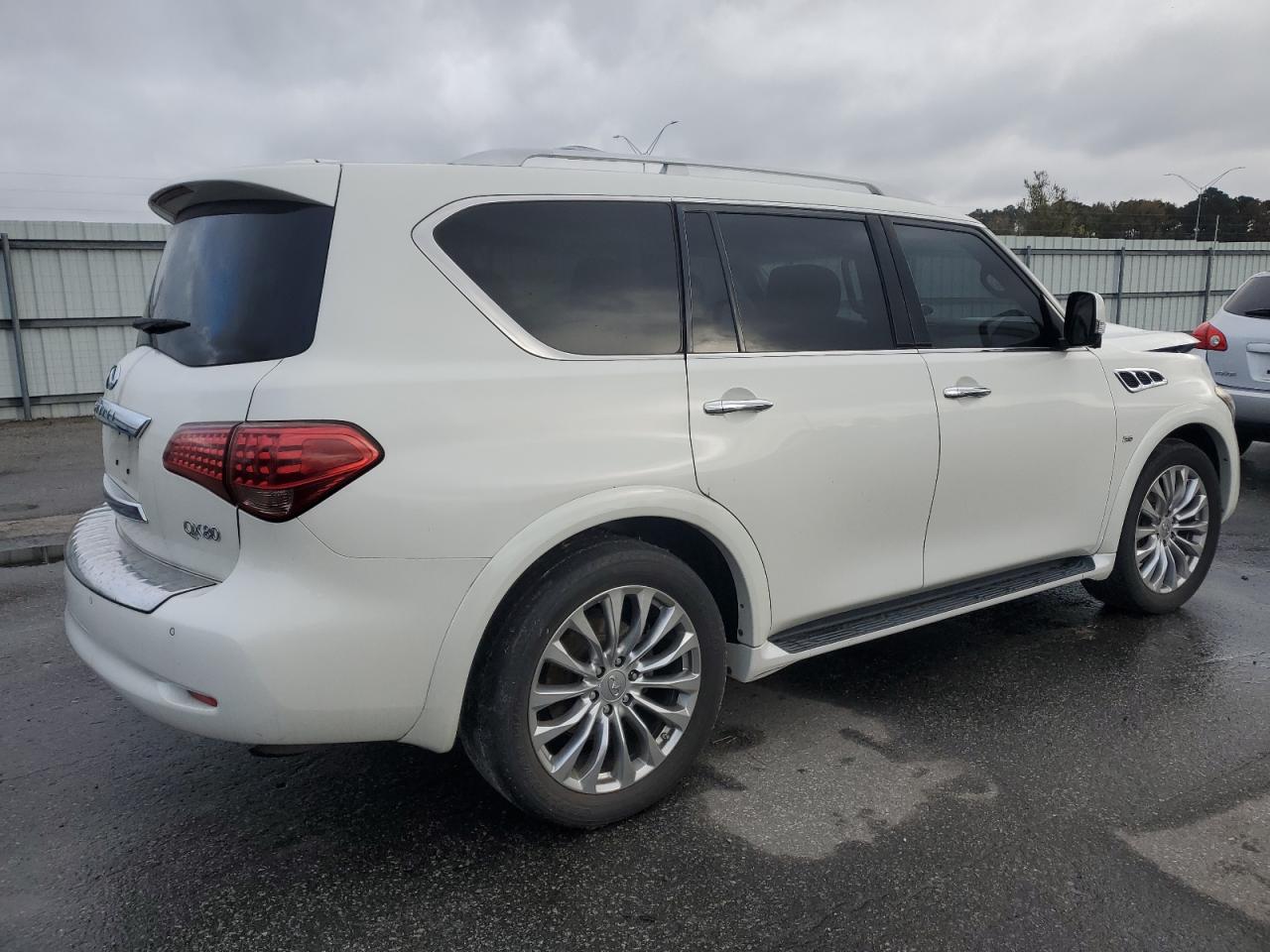 2015 Infiniti QX80 VIN JN8AZ2NC5F9371284 Copart auction photo, front end damage thumbnail 3