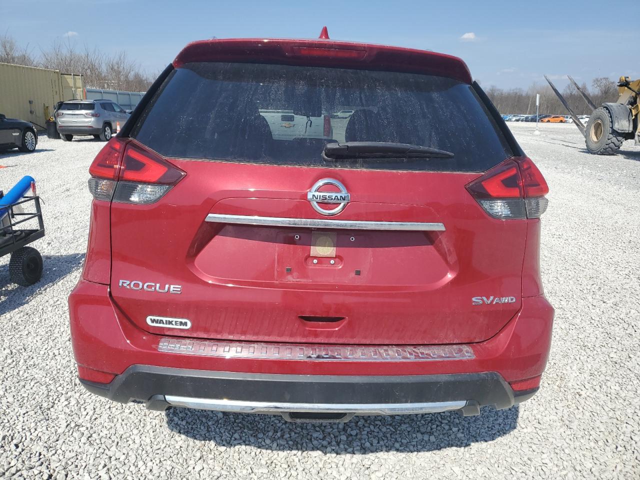 2017 Nissan Rogue VIN JN8AT2MVXHW264921 Copart auction photo, front end damage thumbnail 6