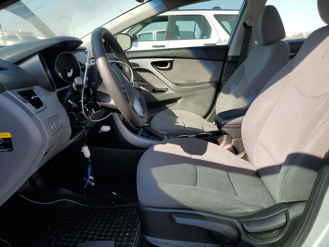 2014 Hyundai Elantra VIN 5NPDH4AE2EH507486 Copart auction photo, all over damage thumbnail 7