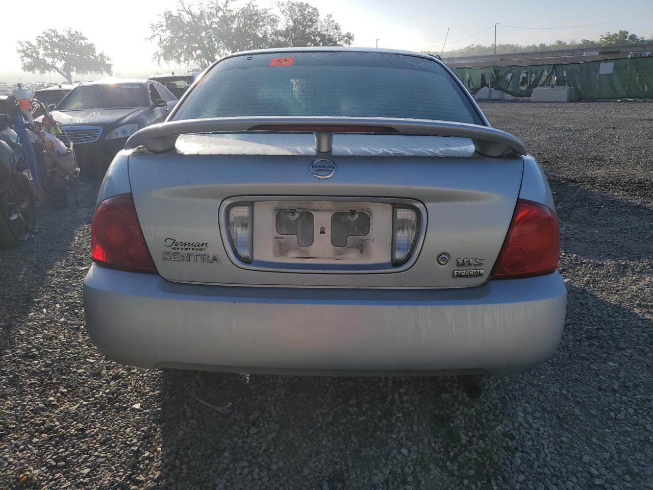 2006 Nissan Sentra VIN 3N1CB51D46L508282 Copart auction photo, front end / side damage thumbnail 6