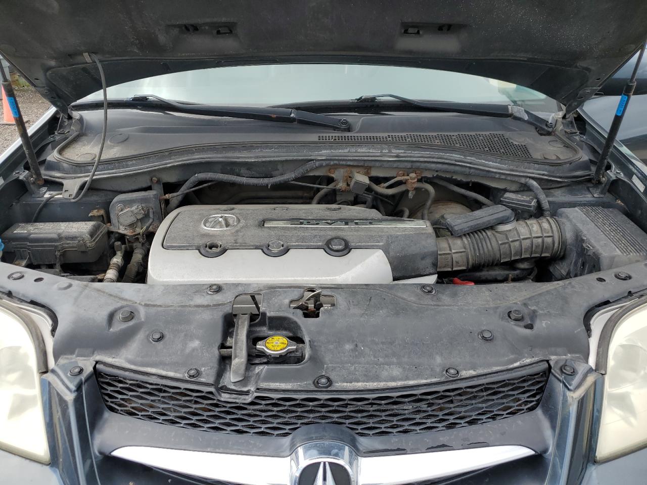 2003 Acura MDX VIN 2HNYD18603H003397 Copart auction photo, front end / undercarriage damage thumbnail 12