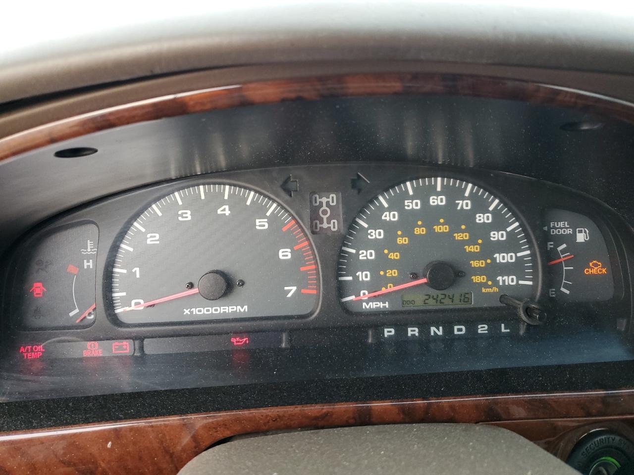 2000 Toyota 4Runner VIN JT3HN87R4Y9044697 Copart auction photo, all over damage thumbnail 9