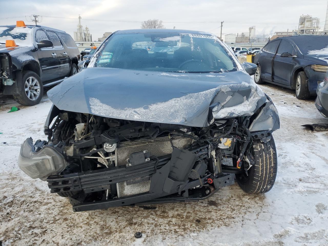 2021 Nissan Versa VIN 3N1CN8EV2ML830976 Copart auction photo, all over damage thumbnail 5