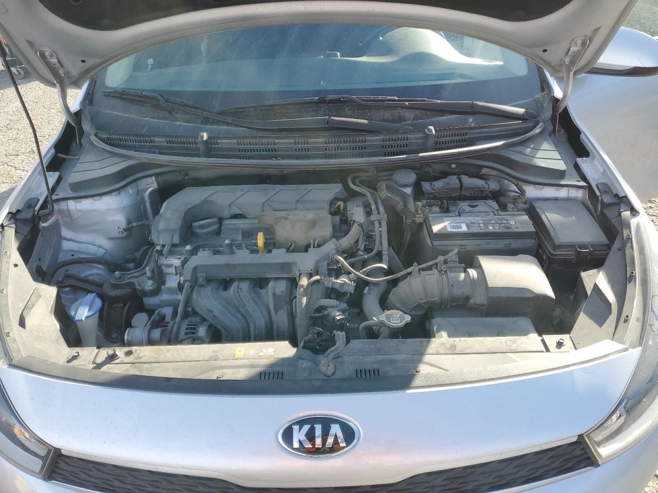 2020 KIA Rio VIN 3KPA25ADXLE309161 Copart auction photo, rear end / side damage thumbnail 11