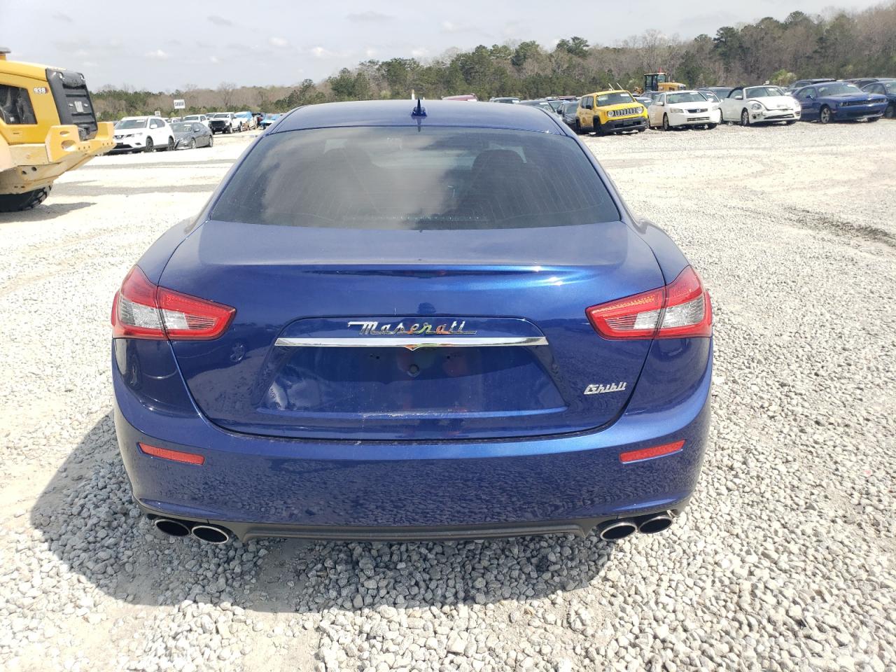 2015 Maserati Ghibli VIN ZAM57XSA0F1140984 Copart auction photo, front end / minor dent/scratches damage thumbnail 6
