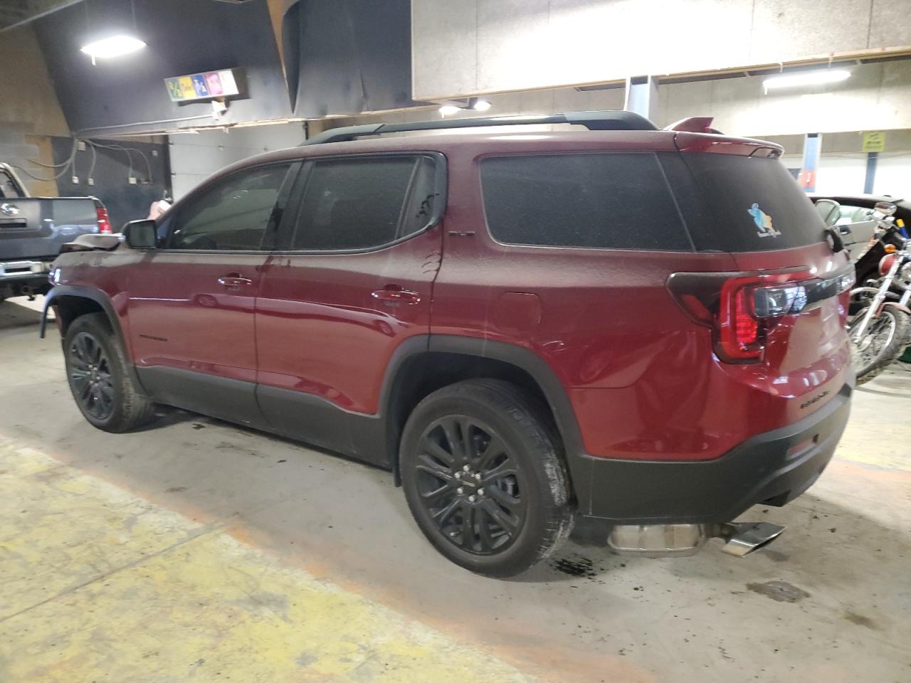 2022 GMC Acadia VIN 1GKKNKL46NZ148200 Copart auction photo, front end / mechanical damage thumbnail 2