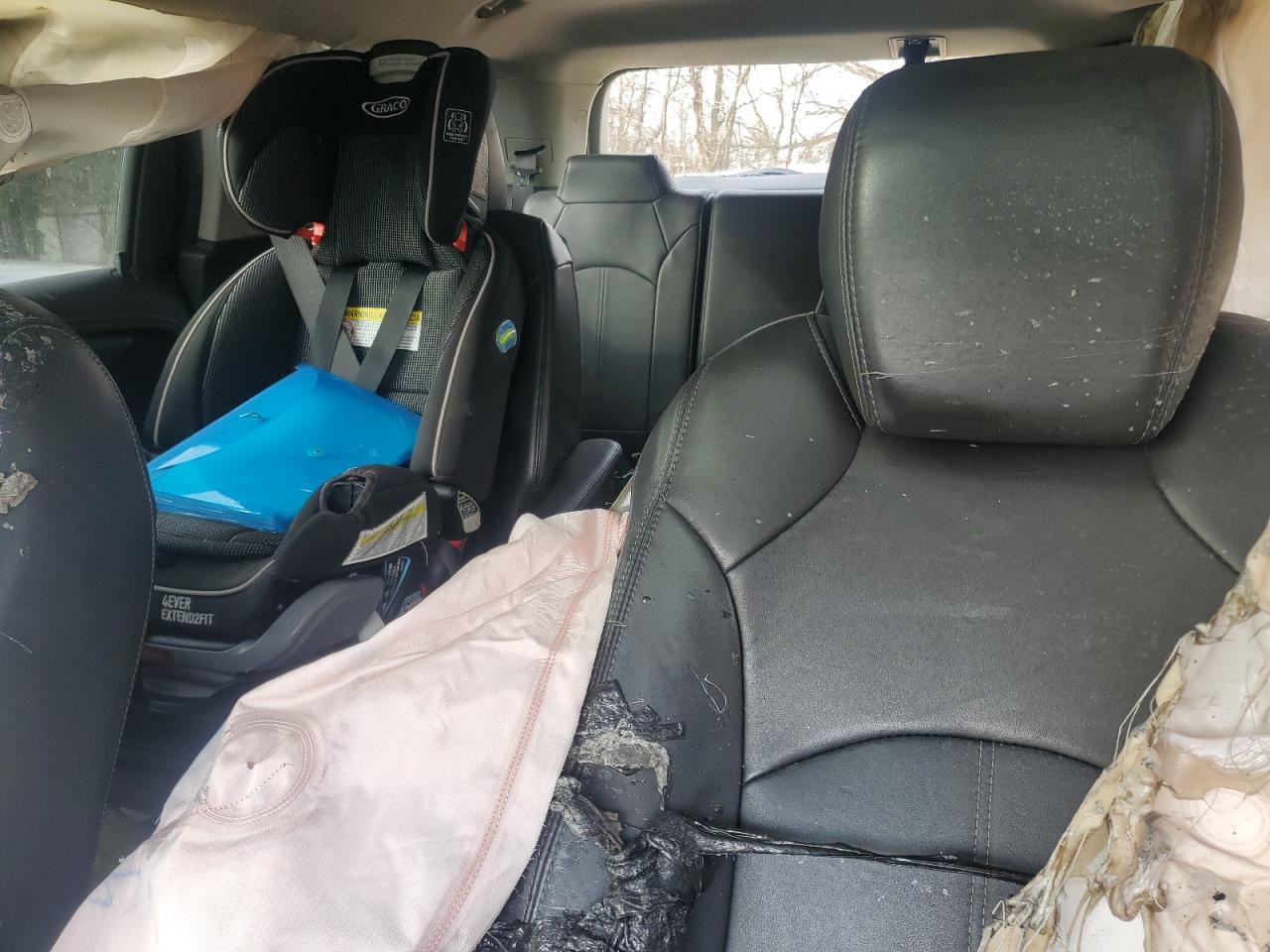 2017 GMC Acadia VIN 1GKKRSKD4HJ164484 Copart auction photo, burn damage thumbnail 10