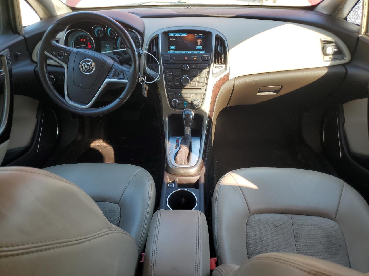 2014 Buick Verano VIN 1G4PP5SK8E4170351 Copart auction photo, side damage thumbnail 8