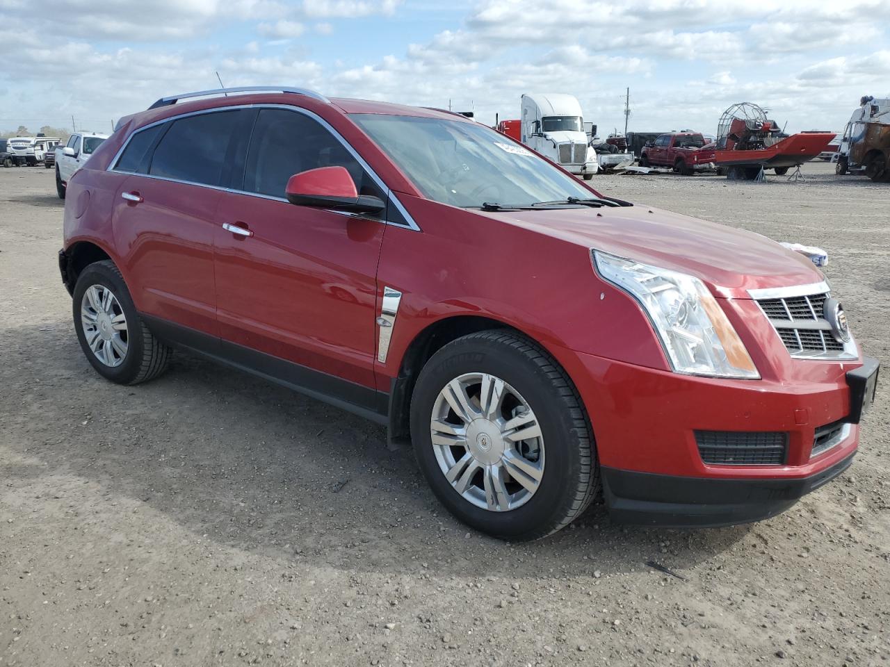 2012 Cadillac SRX VIN 3GYFNAE30CS655643 Copart auction photo, rear end / minor dent/scratches damage thumbnail 4