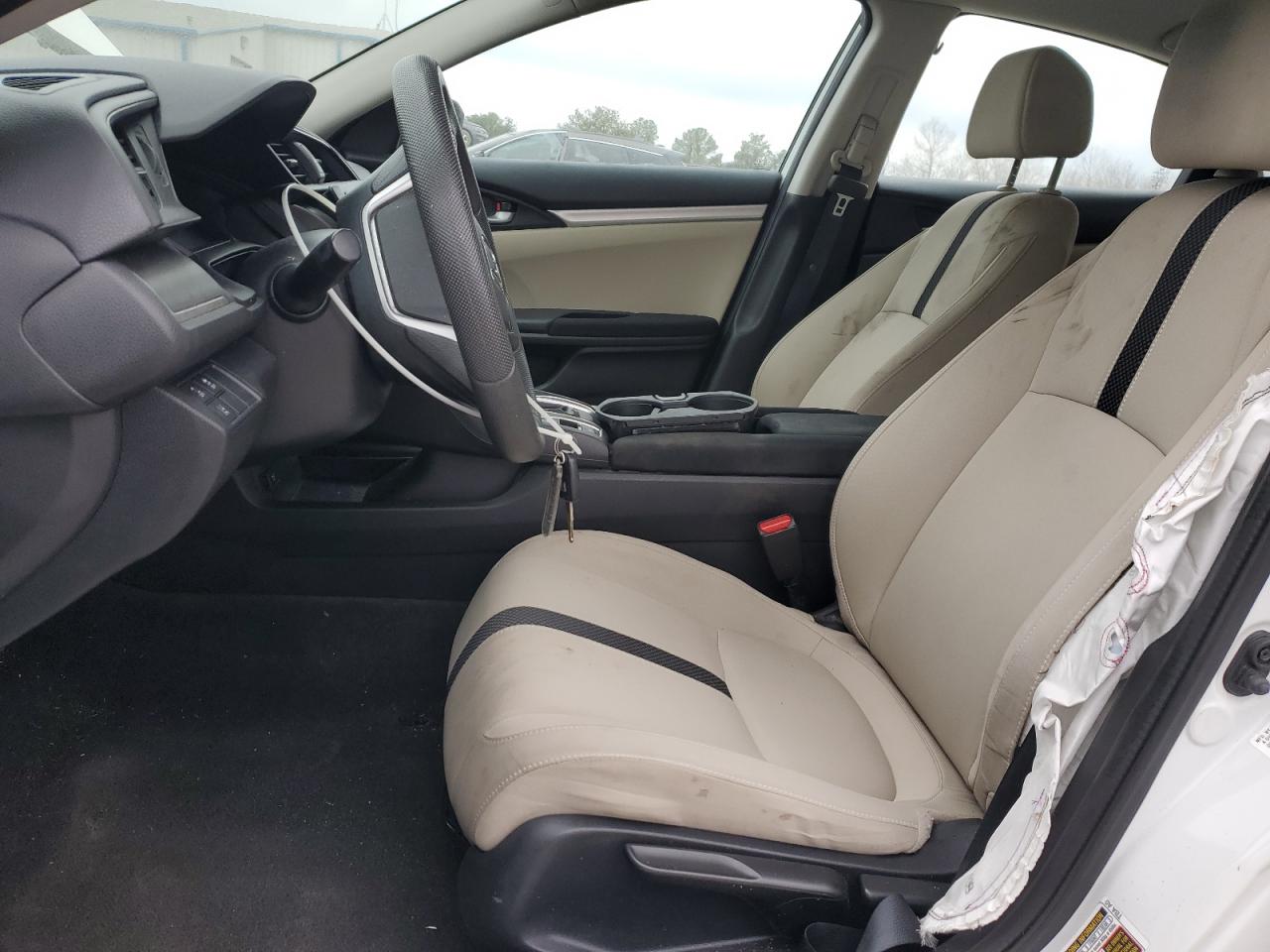 2019 Honda Civic VIN 2HGFC2F60KH504640 Copart auction photo, side damage thumbnail 7