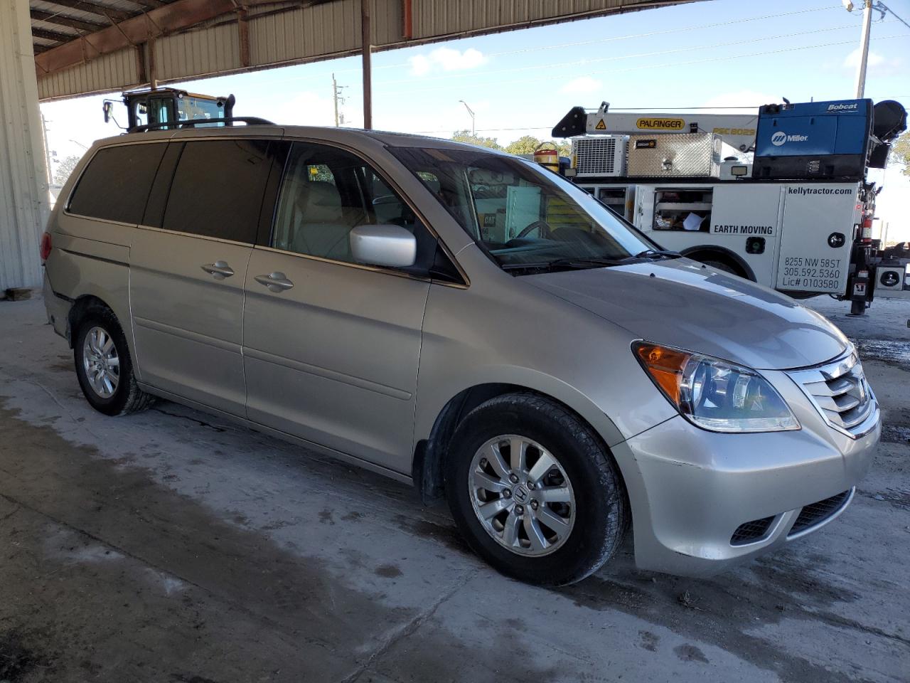 2008 Honda Odyssey VIN 5FNRL38608B510208 Copart auction photo, rear end damage thumbnail 4